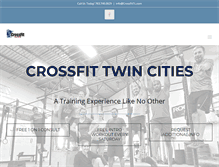 Tablet Screenshot of crossfittc.com